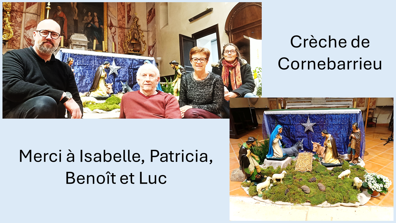 Montage creche Cornebarrieu 2025