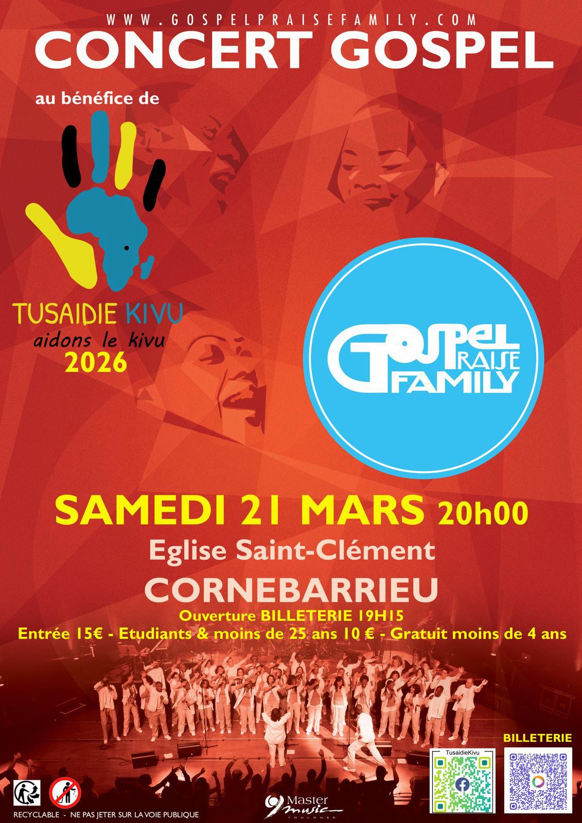 Concert Gospel Asso aide Kivu