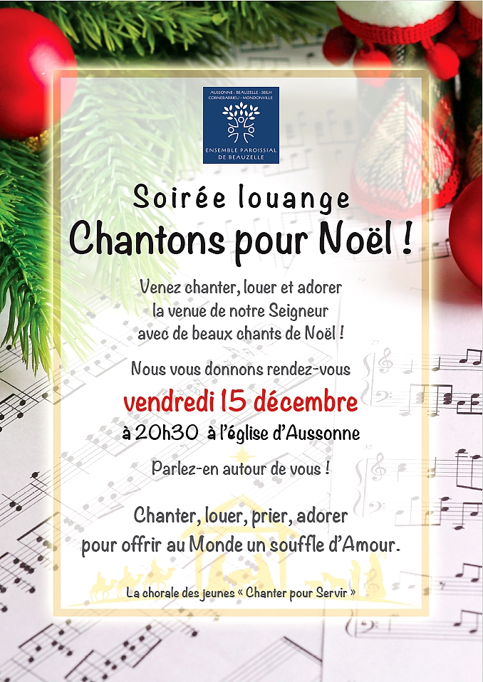 Soirée louanges Noël 2023