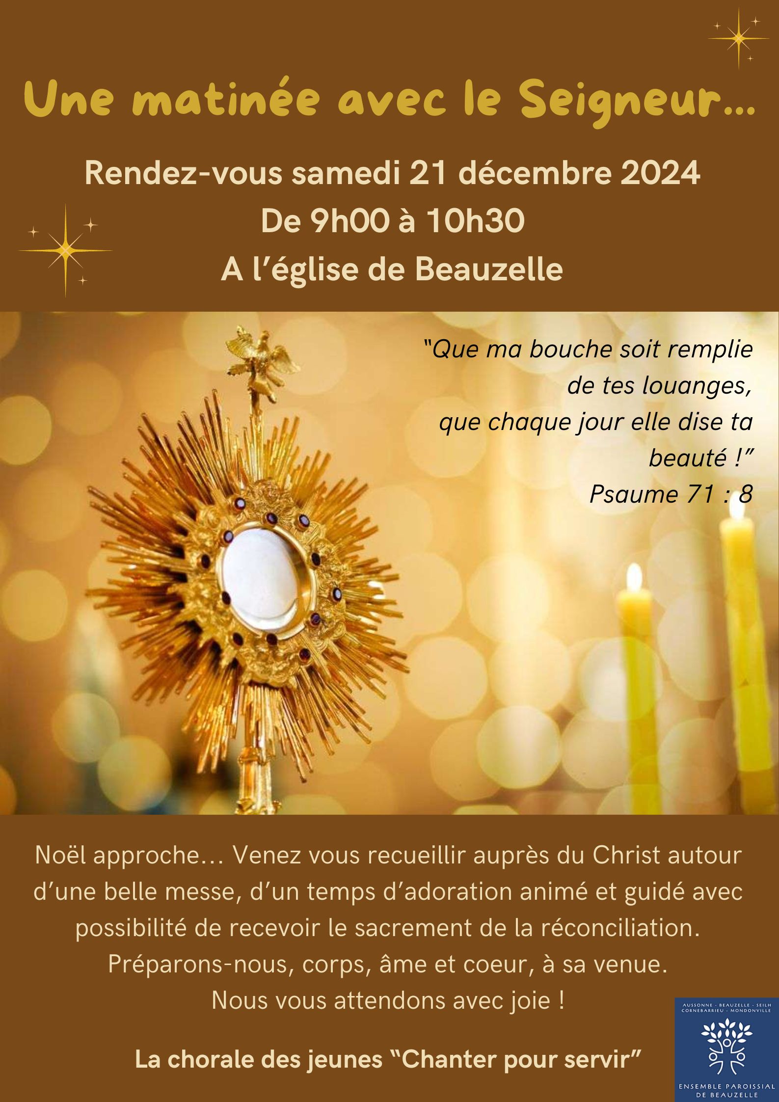 Visuel Matinée avec le Seigneur